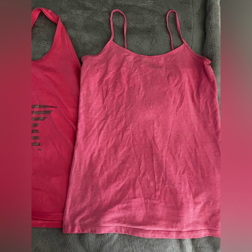Three tank tops